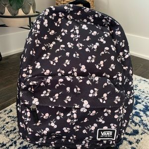 Vans Flower Print Backpack 📚 ✏️ 🌸 🛹
